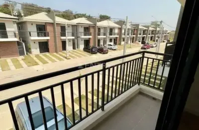 Lindo e novo sobrado em condomínio com lazer, 2 suítes,  sala 2 ambientes,  cozinha, lavanderia,  varanda, quintal e 2 vagas no bairro jd. carolina,  jundiaí-sp