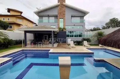 Casa com 4 dormitórios à venda, 502 m² - terras de são carlos - jundiaí/sp