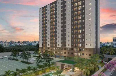 Apartamento à venda com 60,05m², 03 qts(01 suíte), varanda, 01 vaga. condomínio com infraestrutura e lazer.
