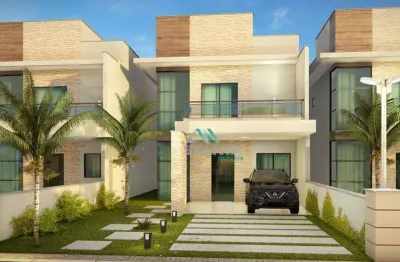 Casa duplex com 03 suítes à venda - tamatanduba - eusébio/ce