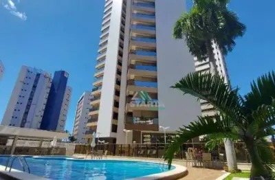 Apartamento à venda com 03 dormitórios, lazer completo- meireles - fortaleza/ce