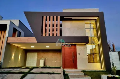 Casa com 4 dormitórios à venda por r$ 1.690.000,00 - bairro cidade alpha - eusébio/ce