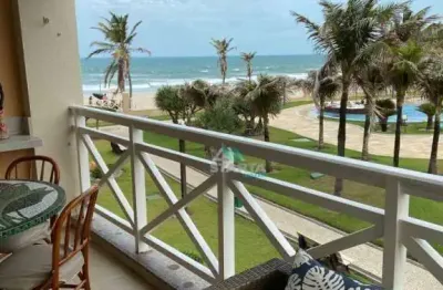 Vendo apartamento em condomínio pé na areia, 3 suites, lazer completo, porto das dunas, ceará