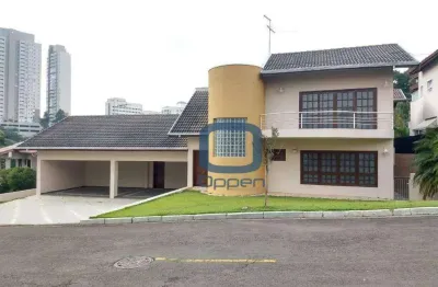 Casa com 4 dormitórios para alugar, 680 m² por r$ 13.970,00/mês - jardim paiquere  - valinhos/sp