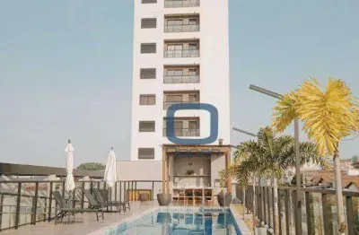 Apartamento com 1 dormitório para alugar, 33 m² por r$ 3.660/mês - parque industrial - campinas/sp