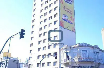 Kitnet studio com vaga de garagem à venda, 40 m² por r$ 150.000 - centro - campinas/sp