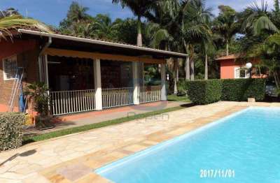 Chácara com 3 dormitórios à venda, 7 m² por r$ 2.200.000,00 - lindóia - lindóia/sp