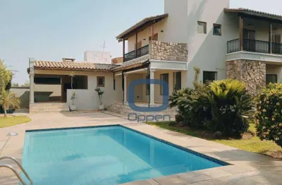Belíssima casa em condomínio fechado, 432 m² por r$ 3.200.000 - jardim santa marcelina - campinas/sp