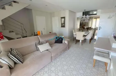 Apartamento duplex à venda em florianópolis, balneário, com 3 suítes, com 138.18 m²