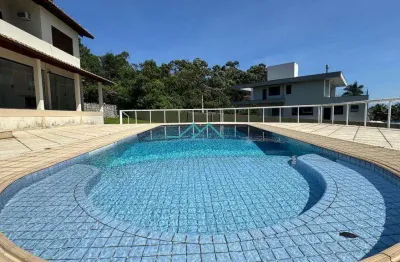 Casa para alugar em florianópolis, cacupé, com 4 quartos, com 350 m², condomínio cambirela