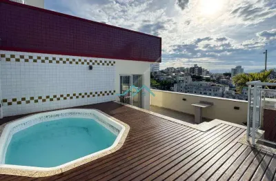 Cobertura à venda em florianópolis, estreito, com 4 quartos, com 206 m²