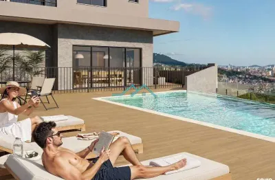 Estúdio à venda em são josé, centro, com 1 quarto, com 33 m², scire view