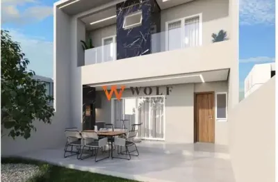 Casa em condomínio fechado com 3 quartos à venda na avenida wilson castelo branco, 376, deltaville, biguaçu por r$ 1.150.000
