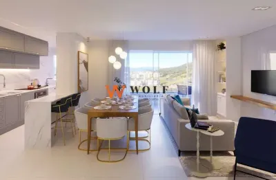 Apartamento com 3 quartos à venda na rua do bunganvília,., 100, cidade universitária pedra branca, palhoça por r$ 950.000
