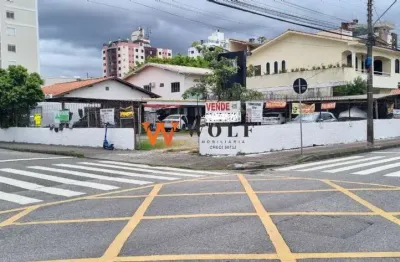 Terreno à venda na sérgio gil esquina rua vereador batista pereira,, 300, balneário, florianópolis por r$ 2.400.000