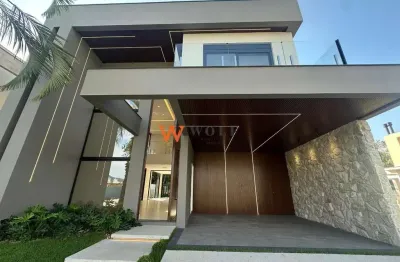 Casa em condomínio fechado com 3 quartos à venda na rua lagoinha, 65, pedra branca, palhoça por r$ 3.640.000