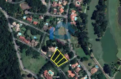 Terreno em condomínio fechado à venda na Rua Genebra, 10, Granja Viana, Cotia