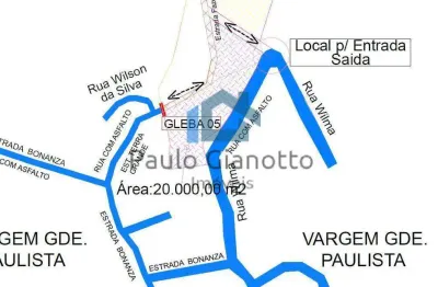 Terreno à venda na Rua Wilma, 20, Capela de São Pedro, Vargem Grande Paulista