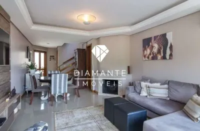 Casa em condomínio fechado com 3 quartos à venda na rua alcebíades antônio dos santos, nonoai, porto alegre por r$ 896.000