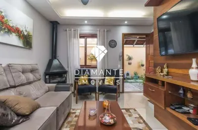 Casa em condomínio fechado com 3 quartos à venda na estrada campo novo, aberta dos morros, porto alegre por r$ 279.900