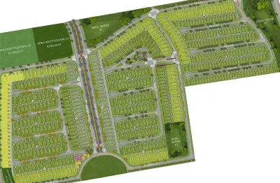 Villas do mirante 252,50m² lote residencial da construtora perplan