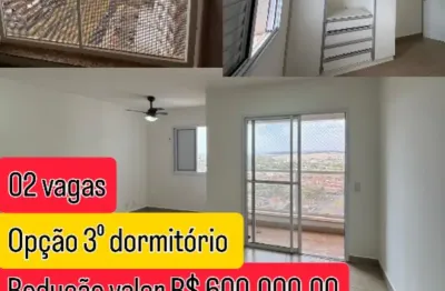 Possibilidade 3° dormitórios / 1 suíte e com sala ampla, 2 vaga de garagem paralelas