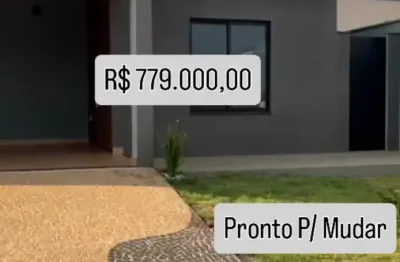 Casa em condomínio fechado com 3 quartos à venda na Rua XV de Novembro, 200, Alto da Boa Vista, Cravinhos