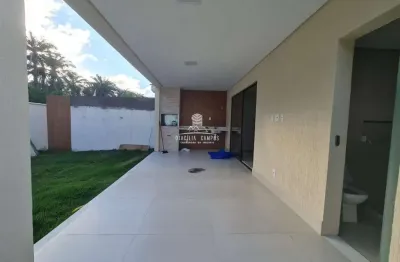 Casa em condomínio para venda em camaçari, abrantes, 4 dormitórios, 3 suítes