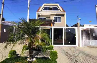 Casa com 3 quartos à venda na rua doutor augusto lobo de moura, fazendinha, curitiba por r$ 689.000
