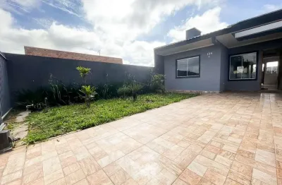Casa com 3 quartos à venda na rua rio da graciosa, 129, iguaçu, fazenda rio grande, 51 m2 por r$ 315.000