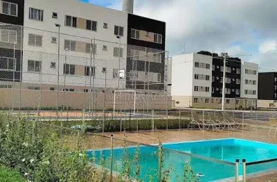 Apartamento com 2 quartos à venda na rua maria joaquina vaz, 721, jardim itaqui, campo largo por r$ 139.000