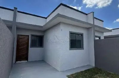 Casa com 2 quartos à venda na rua major arnoldo mayer, 144, campo de santana, curitiba por r$ 310.000