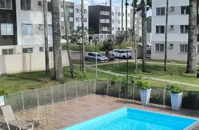 Apartamento com 2 quartos à venda na rua maria joaquina vaz, 721, jardim itaqui, campo largo por r$ 160.000