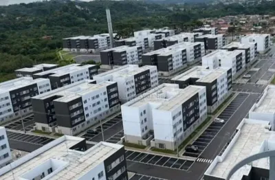 Apartamento com 2 quartos à venda na rua maria joaquina vaz, 721, jardim itaqui, campo largo por r$ 195.000