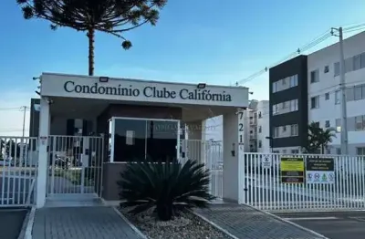 Apartamento com 2 quartos à venda na rua maria joaquina vaz, 721, jardim itaqui, campo largo por r$ 160.000