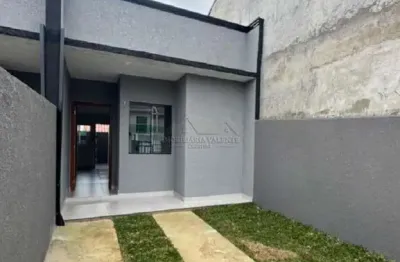 Casa com 2 quartos à venda na rua harold alberge, 42, campo de santana, curitiba por r$ 255.000