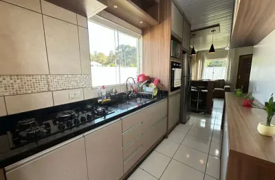 Casa com 3 quartos à venda na rua sandro pereira da silva, 318, vila franca, piraquara, 62 m2 por r$ 350.000
