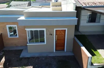Casa com 3 quartos à venda na rua casemiro de abreu, são marcos, campo largo, 70 m2 por r$ 430.000