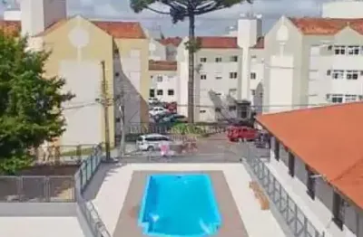 Apartamento com 3 quartos à venda na rua joão dembinski, cidade industrial, curitiba por r$ 289.900