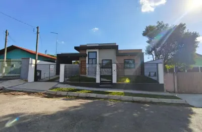 Casa com 3 quartos à venda na Rua Maria Aparecida de Oliveira, Loteamento São Gerônimo, Campo Largo, 80 m2 por R$ 570.000