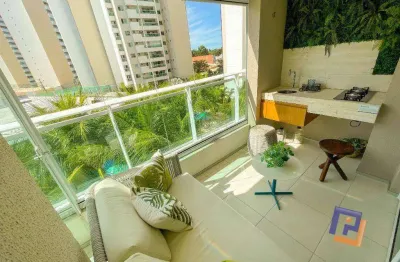 Apartamento porteira fechada no estação das flores com 3 quartos à venda, 89 m² - cambeba - fortaleza/ce