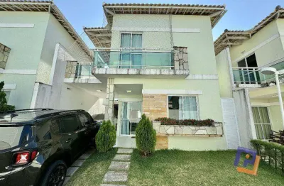 Casa duplex em condomínio com 3 suítes à venda, 145 m² - sapiranga - fortaleza/ce