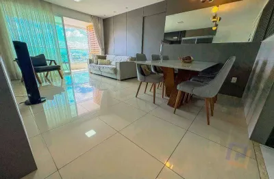 Apartamento no cambeba com 3 quartos à venda, 99 m² - estação das flores - fortaleza/ce