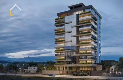 Apartamento com 4 dormitórios à venda, 258 m² por r$ 2.913.918,47 - américa - joinville/sc