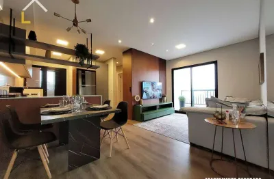 Apartamento com 2 dormitórios à venda, 69 m² por r$ 615.000,00 - anita garibaldi - joinville/sc