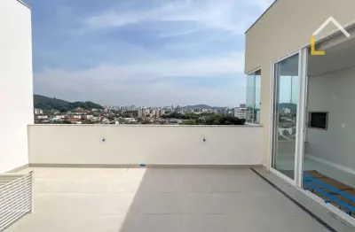 Cobertura com 3 dormitórios à venda, 126 m² por r$ 843.862,76 - saguaçu - joinville/sc