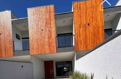 Casa com 3 dormitórios à venda, 106 m² por r$ 584.000,00 - iririú - joinville/sc