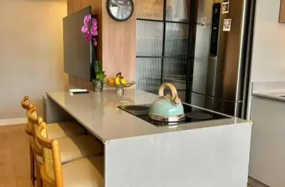 Apartamento todo mobiliado com 3 dormitórios sendo 1 suíte  à venda, 74 m² por r$ 698.000 - costa e silva - joinville/sc