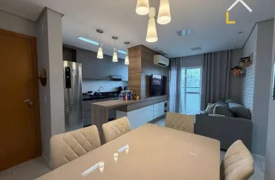 Apartamento com 2 dormitórios à venda, 49 m² por r$ 350.000,00 - santo antônio - joinville/sc