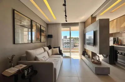 Apartamento mobiliado com 2 dormitórios, 2 vagas,  à venda, 58 m² por R$ 589.000 - Costa e Silva - Joinville/SC
